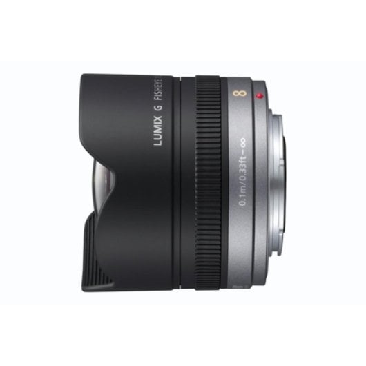 Objetivo Panasonic Lumix G H-F008E 8mm F3.5 Montura Micro Cuatro Tercios No Estabilizado