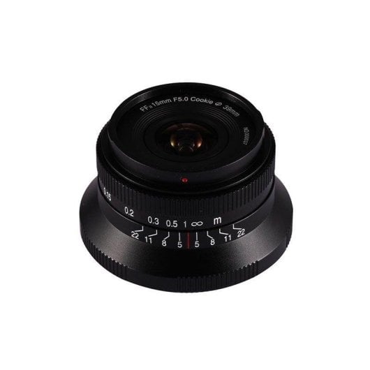 Obiettivo Laowa 15mm f/5 Cookie FF Pancake Montatura Sony FE Nero