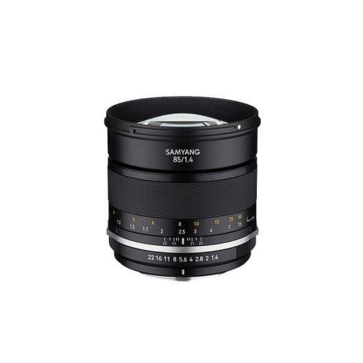 Obiettivo Samyang MF 85mm F1.4 MK2 Montatura Nikon-AE Paraluce Incluso