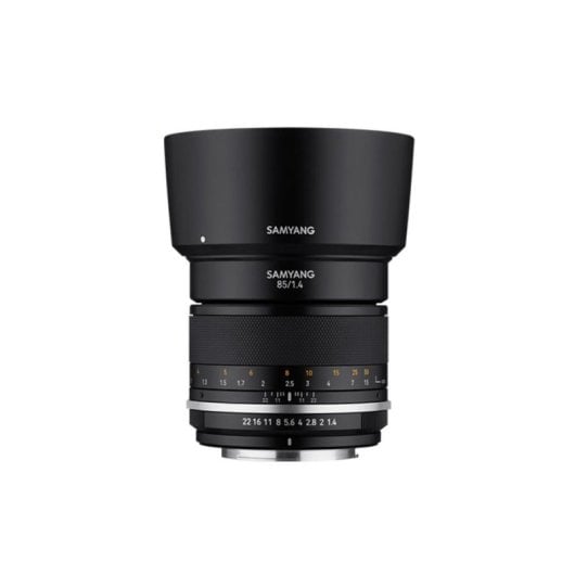 Obiettivo Samyang MF 85mm F1.4 MK2 Montatura Nikon-AE Paraluce Incluso
