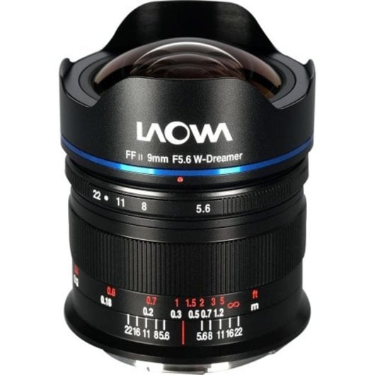 Objectif Laowa VE956L 9 mm f/5.6 Monture Leica L Parasol Manuel Noir