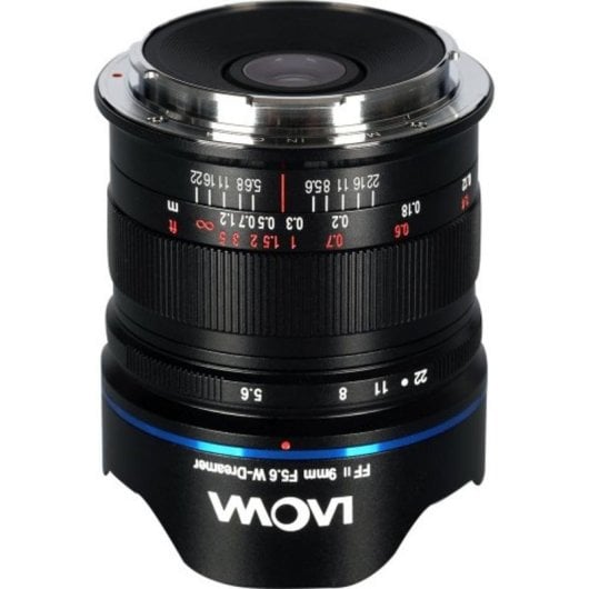 Objectif Laowa VE956L 9 mm f/5.6 Monture Leica L Parasol Manuel Noir
