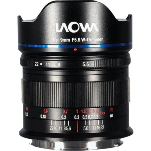 Objectif Laowa VE956L 9 mm f/5.6 Monture Leica L Parasol Manuel Noir