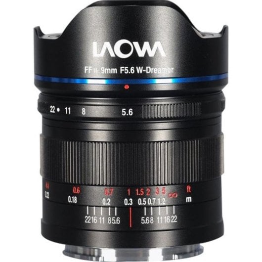 Objectif Laowa VE956FE 9 mm f/5.6 Monture Sony FE Parasol Noir