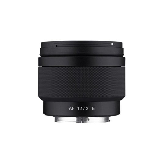 Obiettivo Samyang AF 12mm F2 E Grandangolare Montatura Sony E Paraluce Incluso