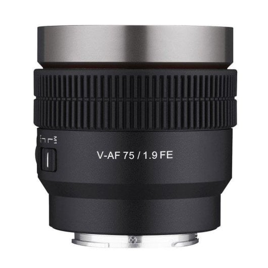 Obiettivo Samyang V-AF 75mm T1.9 Autofocus Montatura Sony E Nero