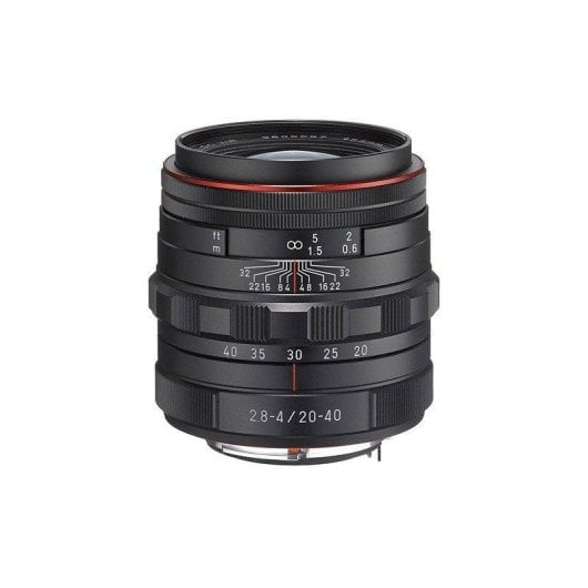 Objectif Pentax HD DA 20-40mm F2.8-4 ED Limited DC WR 20-40 mm Monture KAF3 Parasol Noir