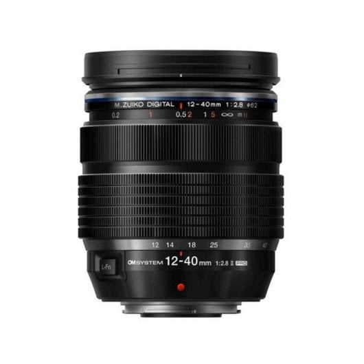 Obiettivo OM SYSTEM M.Zuiko Digital ED 12-40mm F2.8 PRO II Micro Four Thirds Nero