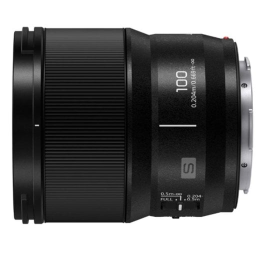 Obiettivo Panasonic Lumix S 100mm f/2.8 Macro Montatura L Paraluce Removibile