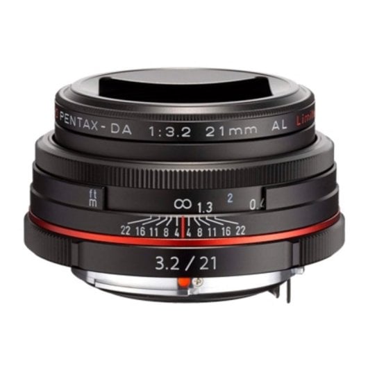 Objectif Pentax HD DA 21mm F3.2 AL Limited 21 mm Monture Pentax KAF Parasol Noir