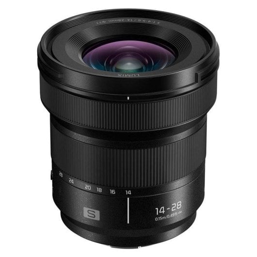 Obiettivo Panasonic Lumix S-R1428 14-28 mm f/4-5.6 Macro Attacco L Resistente
