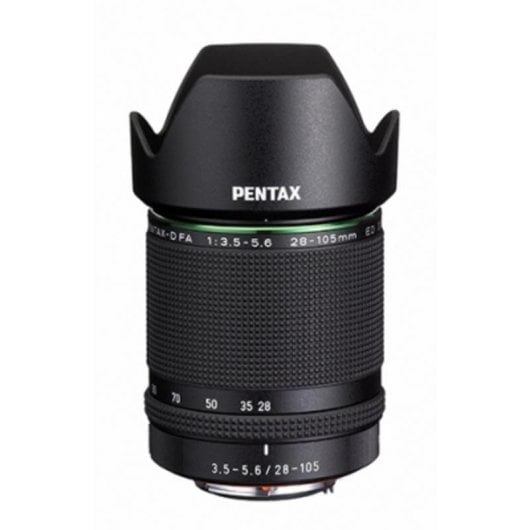 Obiettivo Pentax HD D-FA 28-105mm F3.5-5.6 ED DC WR Zoom Standard Montatura KAF3 Paraluce