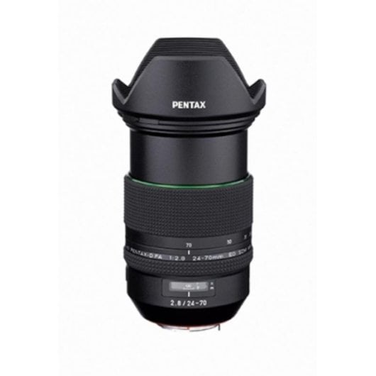 Obiettivo Pentax HD D-FA 24-70mm f/2.8 ED SDM WR Montura K Paraluce Incluso