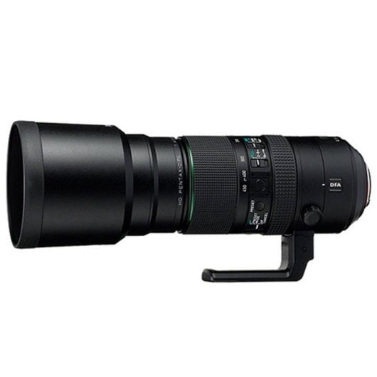 Obiettivo Pentax HD D FA 150-450mm F4.5-5.6 DC AW Montura KAF3 Paraluce Nero