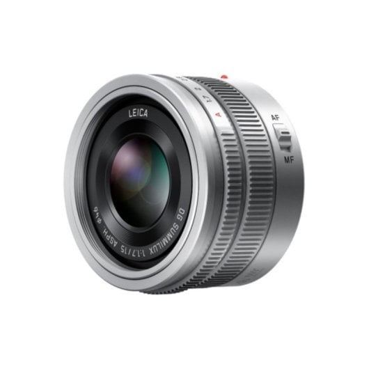 Objetivo Panasonic Leica DG Summilux 15 mm f/1.7 Montura Leica DG Parasol Prateado