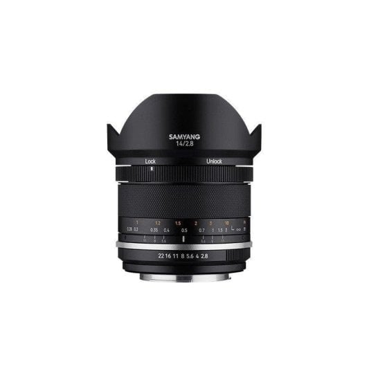 Objektiv Samyang MF 14mm F2.8 MK2 14 mm Manuellfokus Canon EF Mount Schwarz