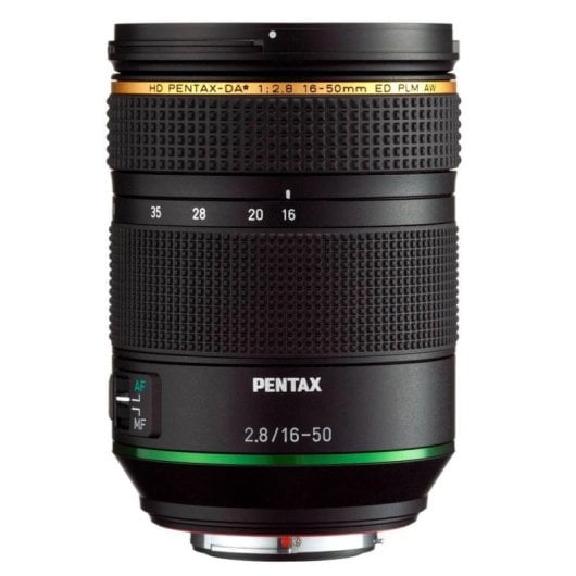 Obiettivo Pentax HD DA 16-50 mm F2.8 ED PLM AW Zoom APS-C Montatura KAF4 Paraluce