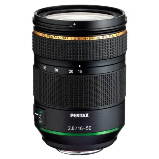 Obiettivo Pentax HD DA 16-50 mm F2.8 ED PLM AW Zoom APS-C Montatura KAF4 Paraluce