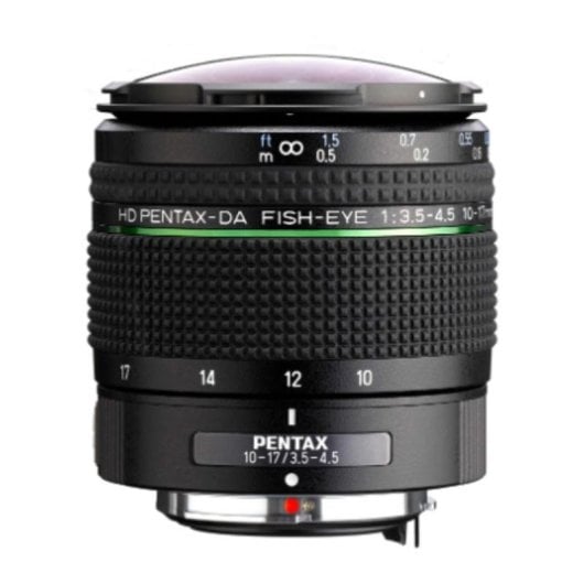 Objectif Pentax 10-17mm F3.5-4.5 HD DA ED IF Fisheye Monture K