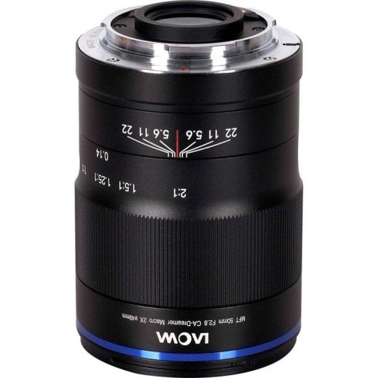 Objektiv Laowa VE5028MFT 50 mm f/2.8 Makro 2x Micro Four Thirds Parasol Schwarz