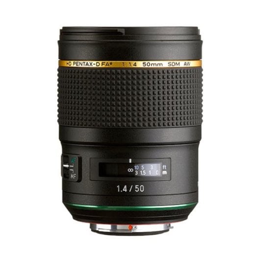 Obiettivo Pentax D FA 50mm F1.4 SDM HD AW Focale Fissa Montatura KAF4 Paraluce