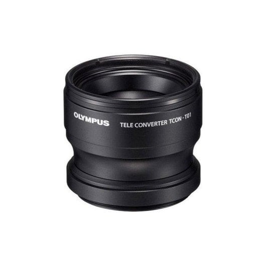 Telekonverter Olympus TCON-T01 1.7x für TG-1 TG-2 Wasserdicht Schwarz