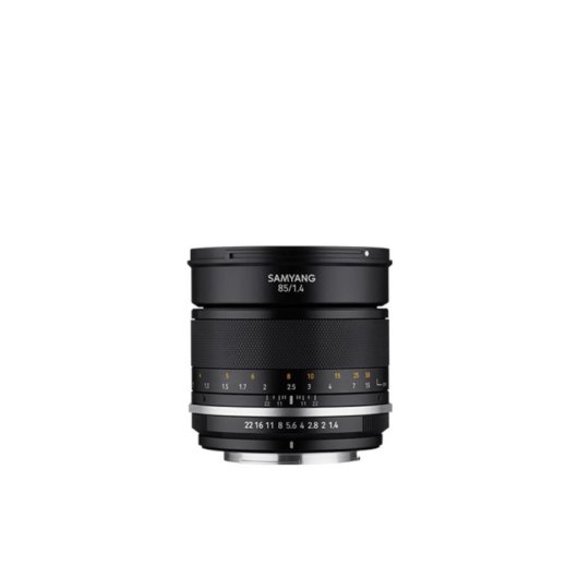 Obiettivo Samyang MF 85mm F1.4 MK2 Montatura Canon EF Paraluce Incluso Nero