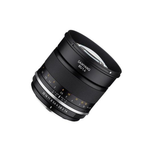 Obiettivo Samyang MF 85mm F1.4 MK2 Montatura Canon EF Paraluce Incluso Nero