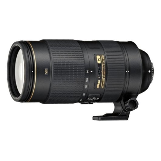 Objectif Nikon AF-S NIKKOR 80-400mm f/4.5-5.6G ED VR Stabilisé Monture F Parasol