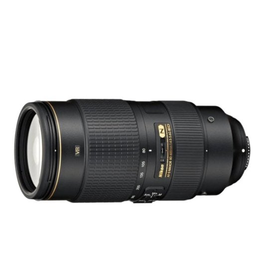 Objectif Nikon AF-S NIKKOR 80-400mm f/4.5-5.6G ED VR Stabilisé Monture F Parasol
