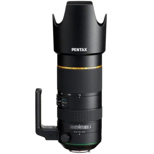 Obiettivo Pentax HD D FA 70-200 mm f/2.8 ED DC AW Montura KAF3 Paraluce Nero