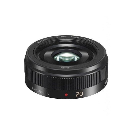 Obiettivo Panasonic Lumix G 20mm f/1.7 II Pancake Micro Four Thirds Nero