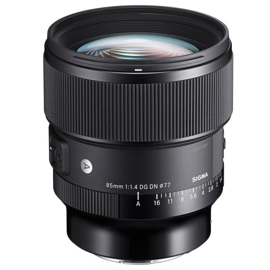 Obiettivo Sigma 85mm F1.4 DG DN Art Montura L Nero Paraluce Incluso