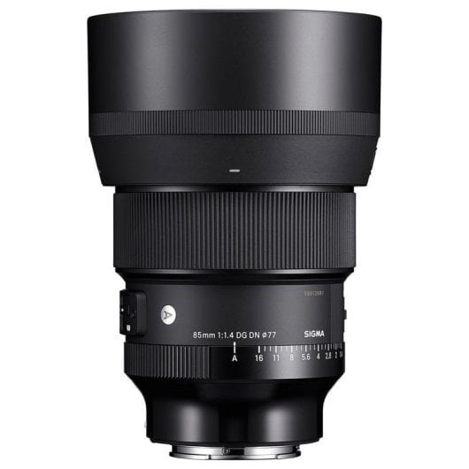 Obiettivo Sigma 85mm F1.4 DG DN Art Montura L Nero Paraluce Incluso