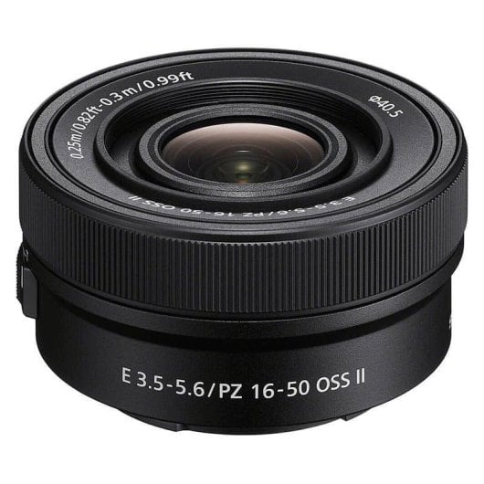 Obiettivo Sony E PZ 16-50mm F3.5-5.6 OSS II Stabilizzato Montatura E