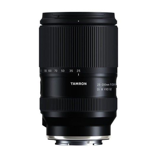 Objectif Tamron A075 25-200 mm f/2.8-5.6 Di III VXD G2 Monture Sony FE