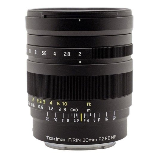 Objectif Tokina FiRIN 20mm F2 Monture Sony E Pare-soleil BH-622 Noir