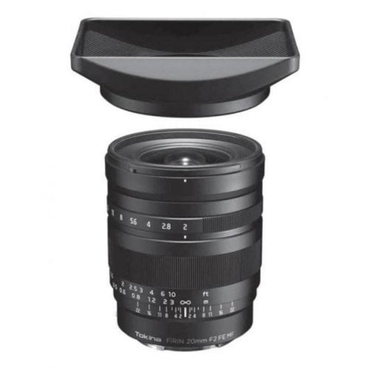 Objectif Tokina FiRIN 20mm F2 Monture Sony E Pare-soleil BH-622 Noir