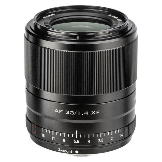 Obiettivo Viltrox AF 33mm F1.4 Montura Fujifilm X Autofocus Nero