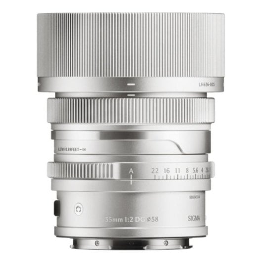 Objectif Sigma 35mm F2 DG Contemporary Monture L Parasol Argent