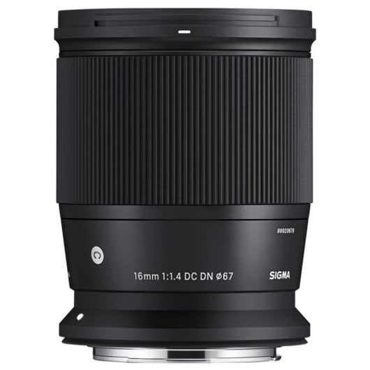 Objectif Sigma 16mm F1.4 DC DN Contemporary Monture Canon RF-S