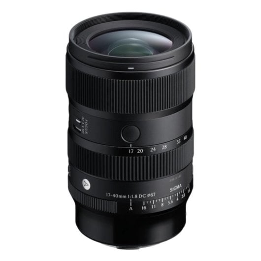 Obiettivo Sigma Art 17-40 mm f/1.8 DC APS-C Attacco L Paraluce Incluso