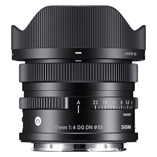 Obiettivo Sigma 17mm F4 DG DN Contemporary Montura L Ultra grandangolare Compatto