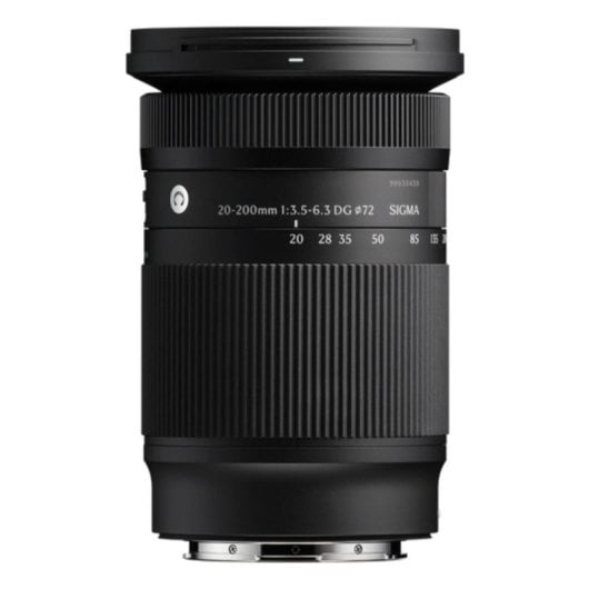 Obiettivo Sigma 20-200mm F3.5-6.3 DG Contemporary Zoom 10x Montatura Sony E Paraluce