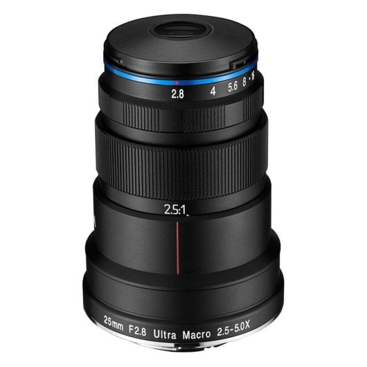 Laowa Objectif 25mm F/2.8 2.5-5x Ultra Macro compatibile con Canon Rf