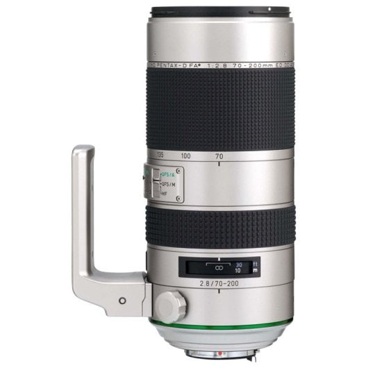 Objectif Pentax 70-200 mm F/2.8 HD D-FA ED DC AW Argent