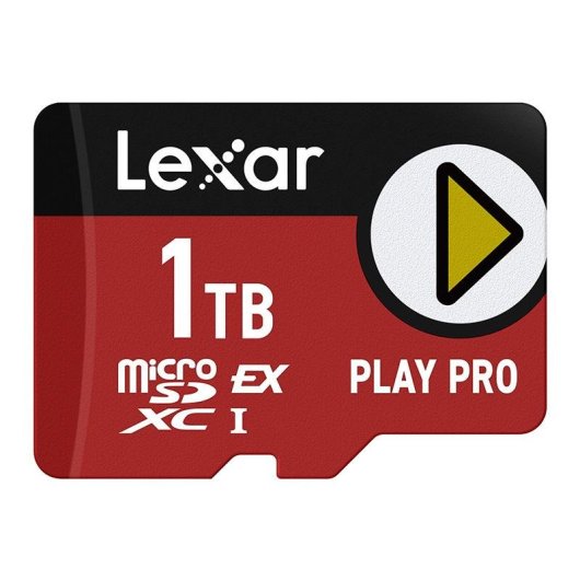 Scheda MicroSD Lexar LMSXPS0001T-BNNNG 1 TB Express 7.1 Play Pro R900/W600 PCIe NVMe