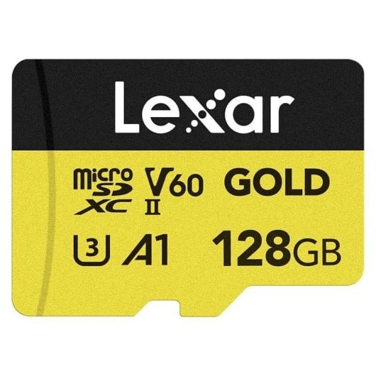Memoria microSD Lexar Professional GOLD 128GB UHS-II V60 280MB/s A1