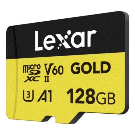 Memoria microSD Lexar Professional GOLD 128GB UHS-II V60 280MB/s A1