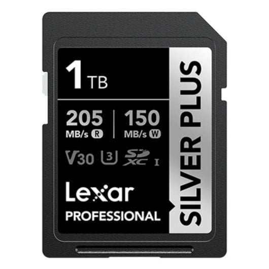 Scheda SD Lexar Professional Silver Plus 1TB UHS-I 205MB/s 150MB/s nera